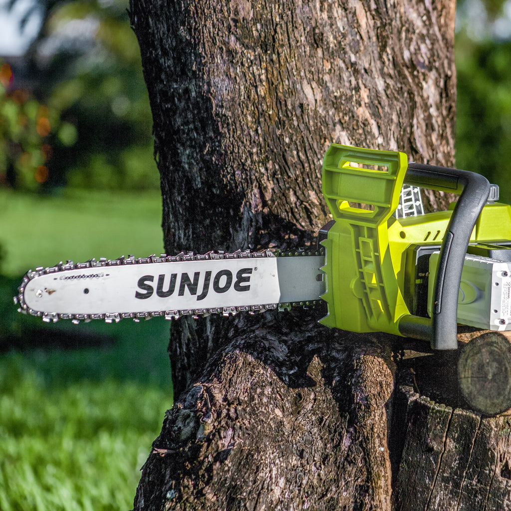 48V Cordless 16-inch Chainsaw F14143