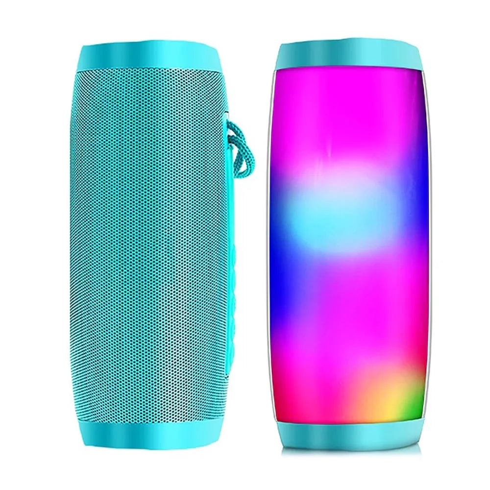 Waterproof Bluetooth 5.0 Portable Speaker with 7 LED Lights T770