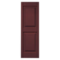 Bordeaux Raised Panel Vinyl Shutters C708146