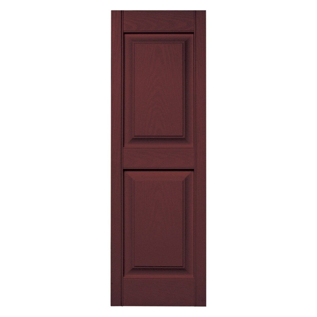 Bordeaux Raised Panel Vinyl Shutters C708146
