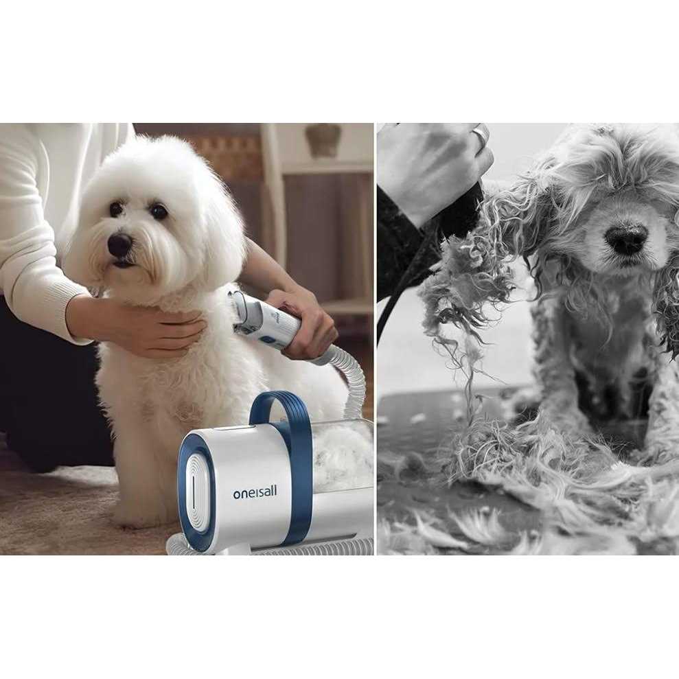 Dog Grooming Vacuum with Pet Clipper Nail Grinder K201913