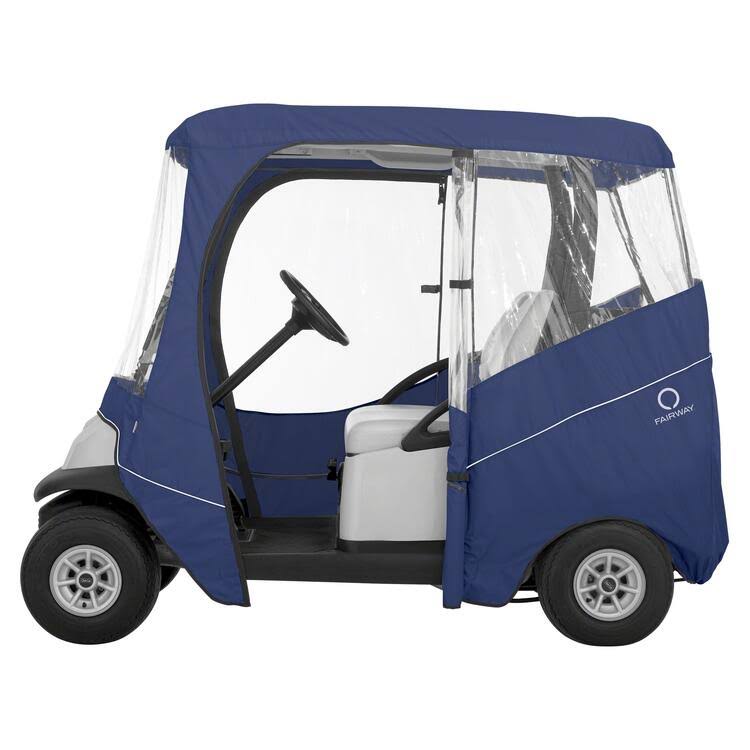 Khaki Golf Cart Travel Enclosure Long Roof E38638