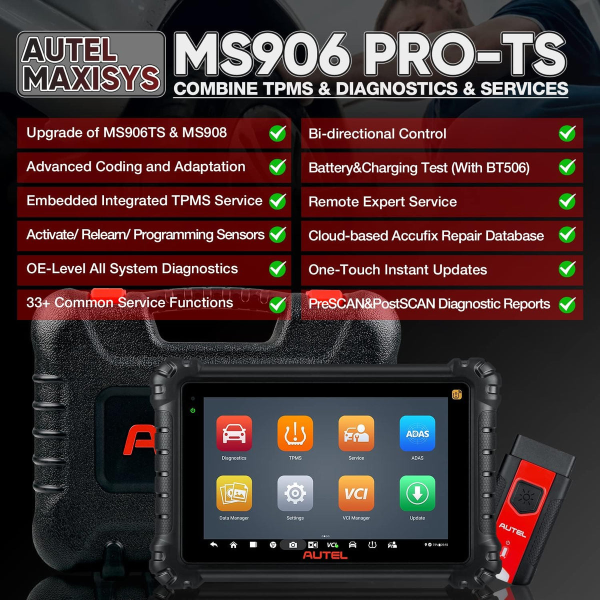 OE All Systems Diagnostics Scanner Tool O7766