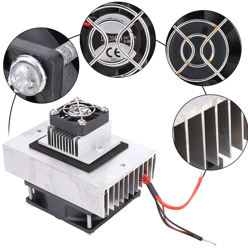 DC12V Semiconductor Cooling System DIY Kit A873