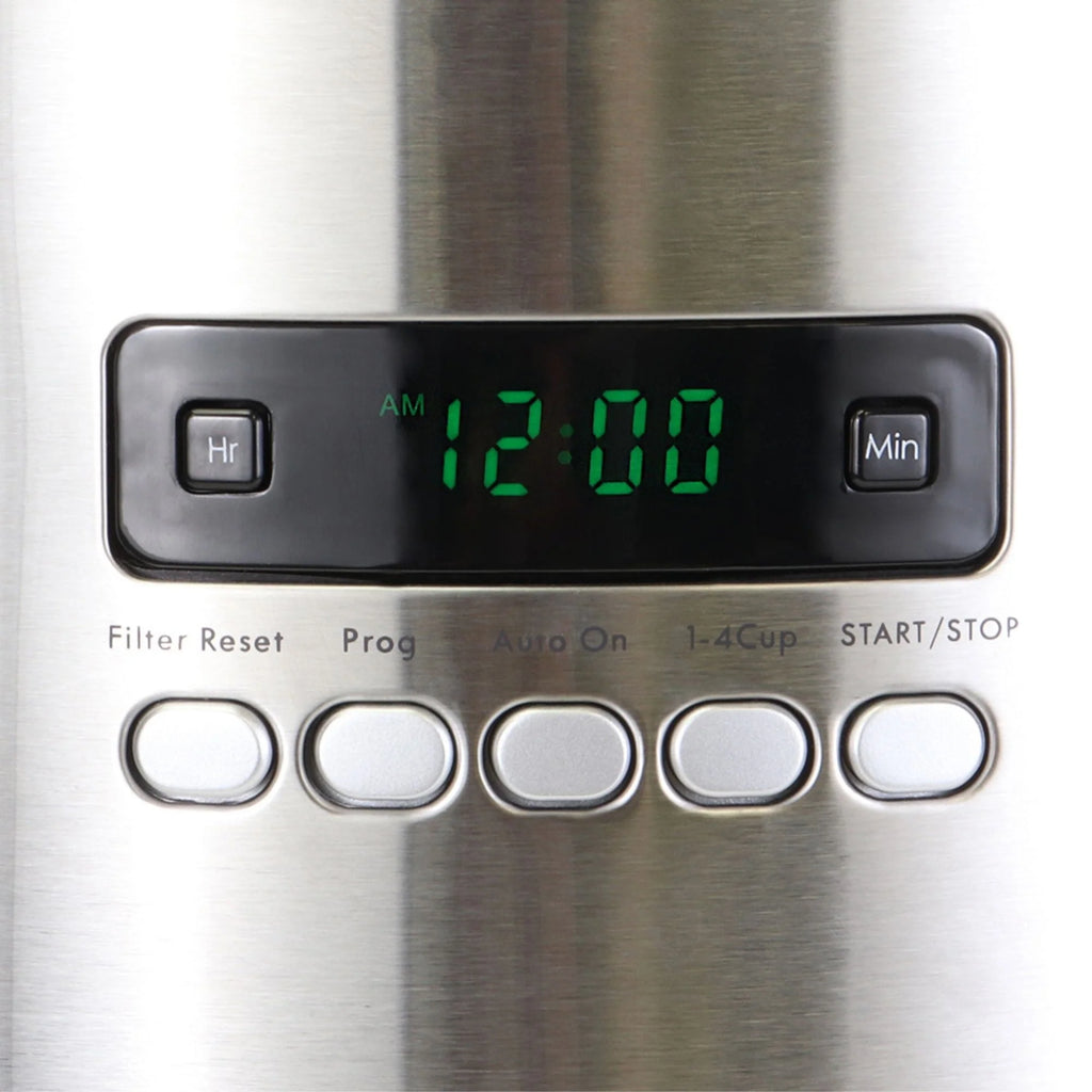 White 12-Cup Programmable Drip Coffee Maker H7747