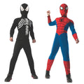 Boy's 2 in 1 Reversible Muscle Chest Halloween Costume Q603894