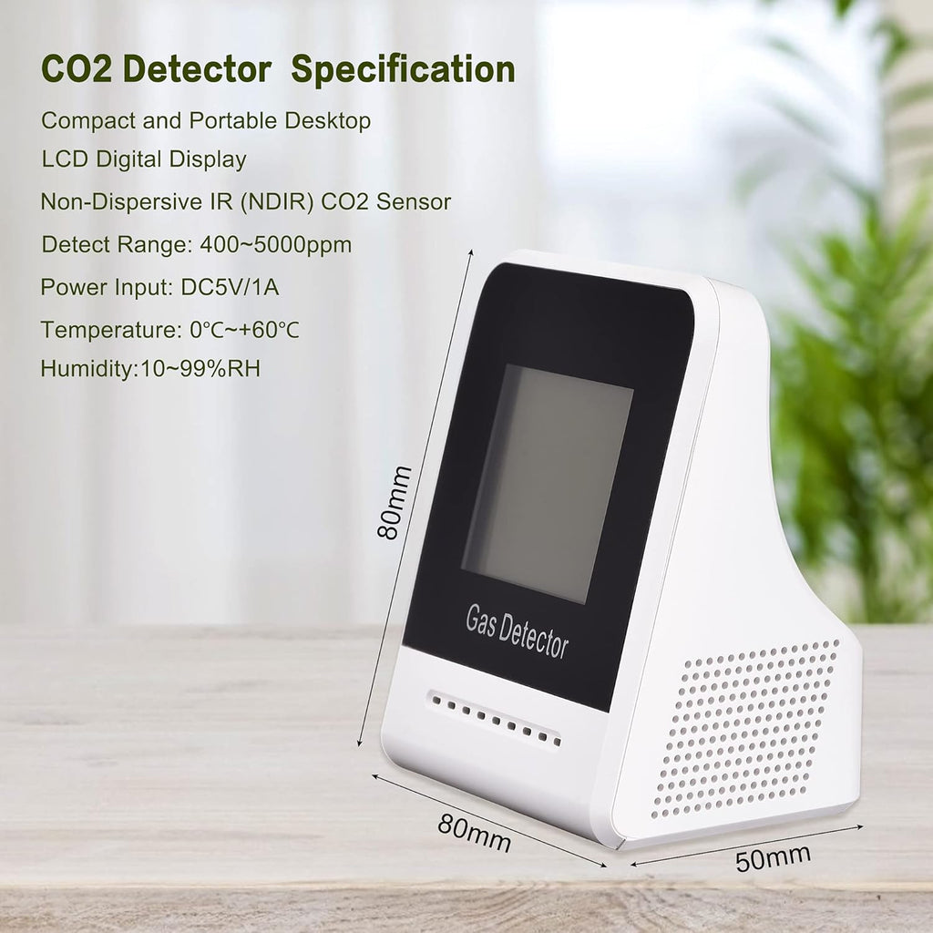 CO2 Detector Air Quality Monitor with NDIR Sensor O9442