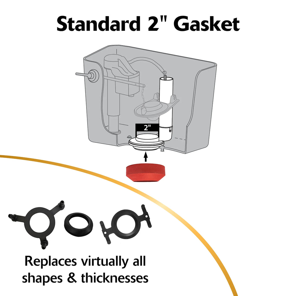 2-inch Complete Toilet Repair Kit, 1-Pack K393