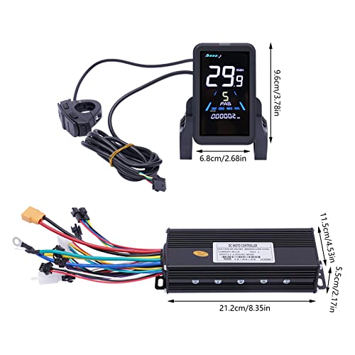 48V 1000W 700C 28"/29" Front/Rear Wheel Electric Bicycle Hub Kit with LCD Display & PAS K525