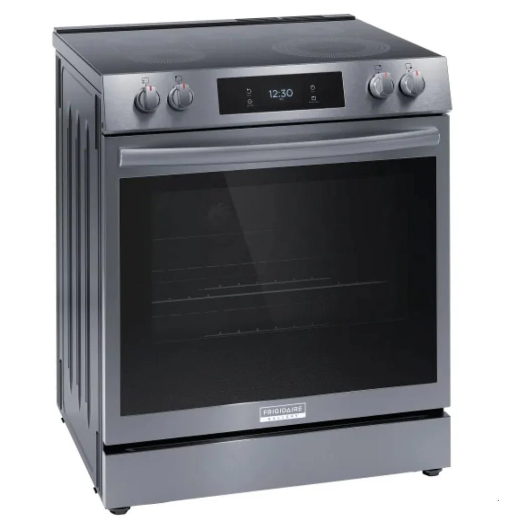 30 In 6.2 Cu Ft Electric Convection 5-Burner Range with Air Fry J73451