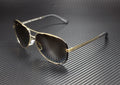 Women's Gradient Bronze Aviator Sunglasses Z98136