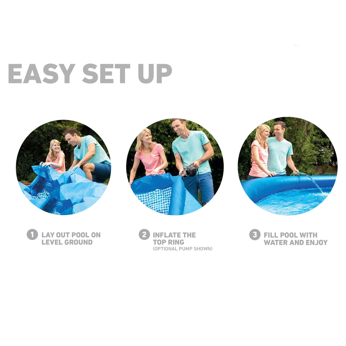 Easy Set Pool with Filter 13 Feet x 33 Inches X423451