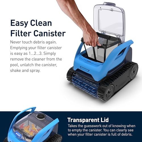 Compact Cordless Robotic Pool Cleaner R35189