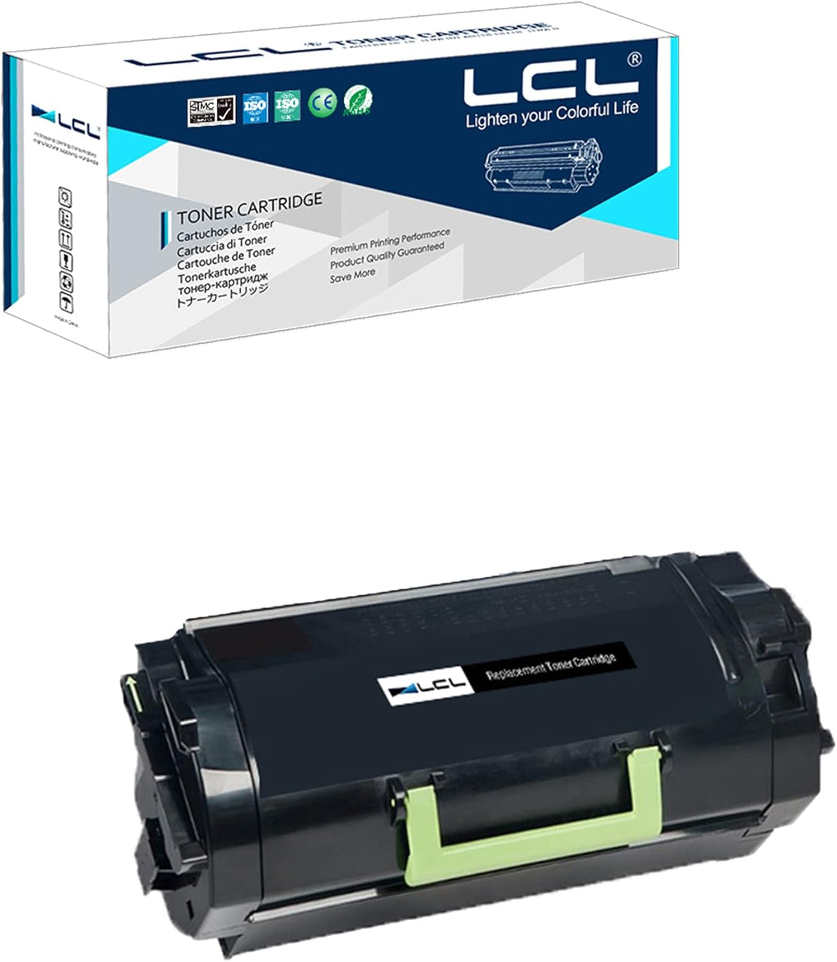 Compatible Toner Cartridge Replacement 1-Pack Black B453
