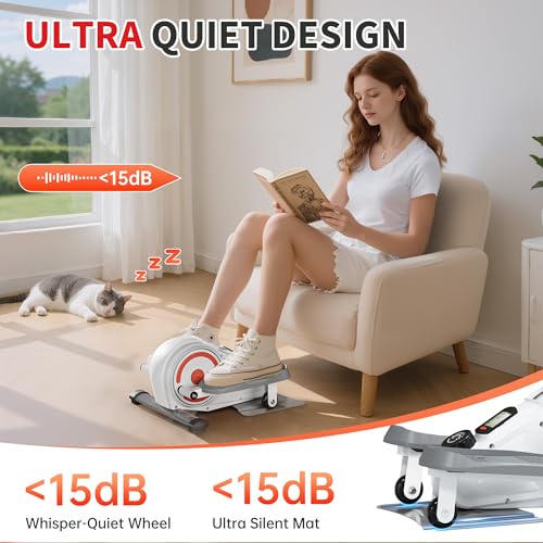 Electric Ellipse Leg Exerciser with 8 Resistance Levels X730819