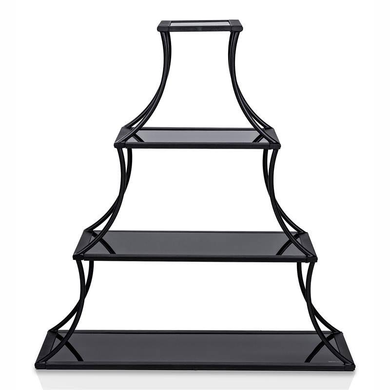 Industrial Metal 4-Shelf Bookcase Q34685