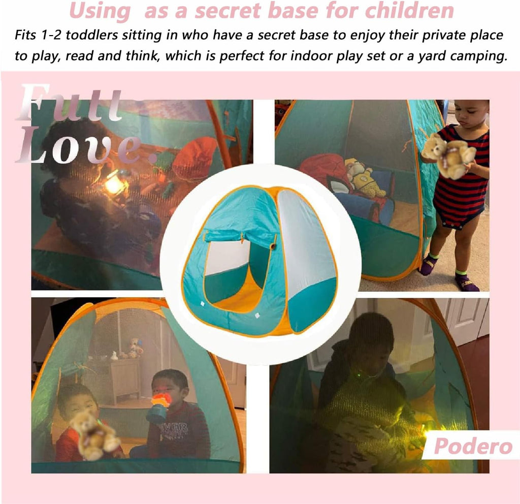 21 Pcs Pop Up Kids Play Tent Z139269