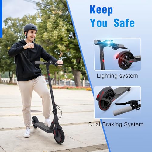 350W Electric Scooter with 8.5" Solid Tires L4092
