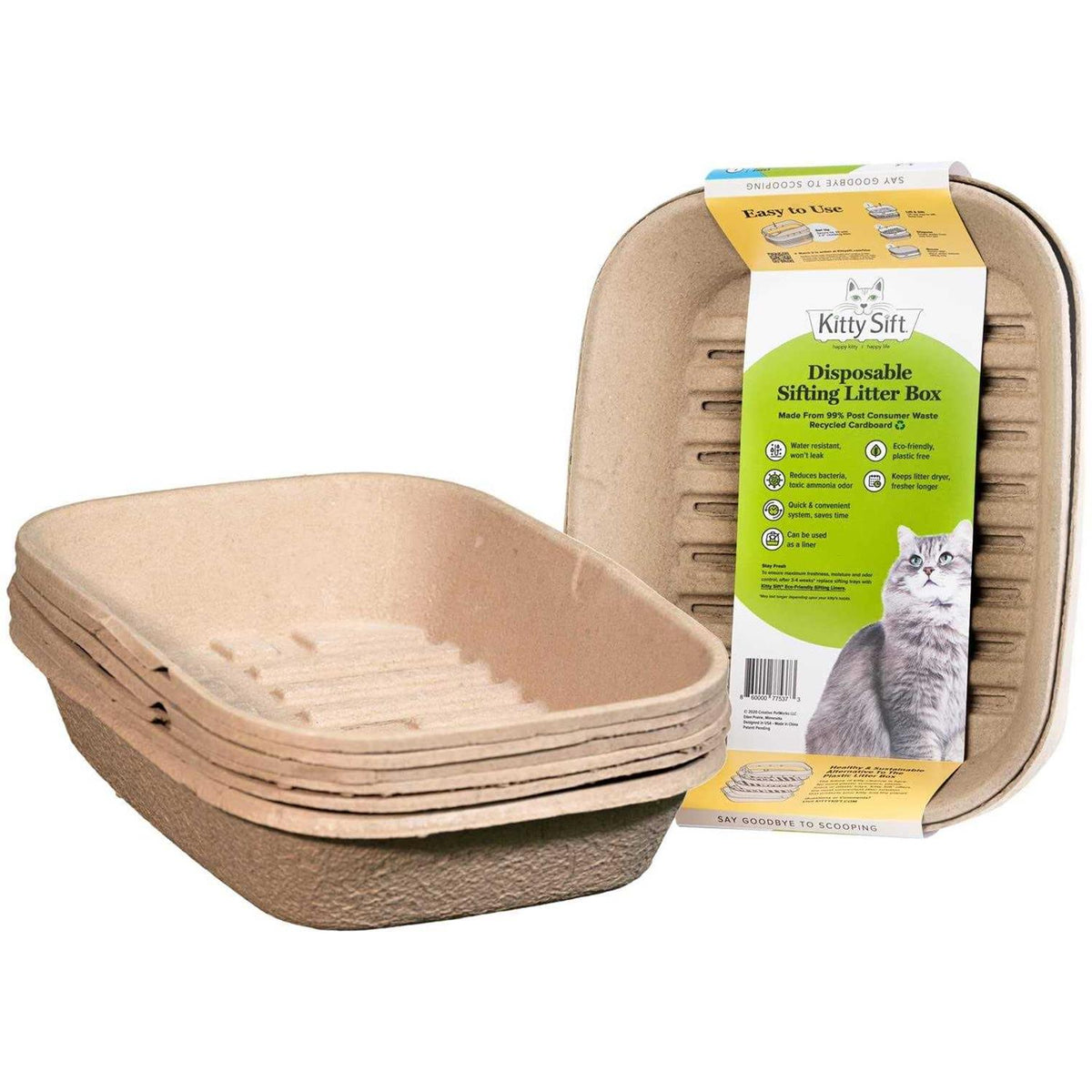 Disposable Sifting Litter Box L706