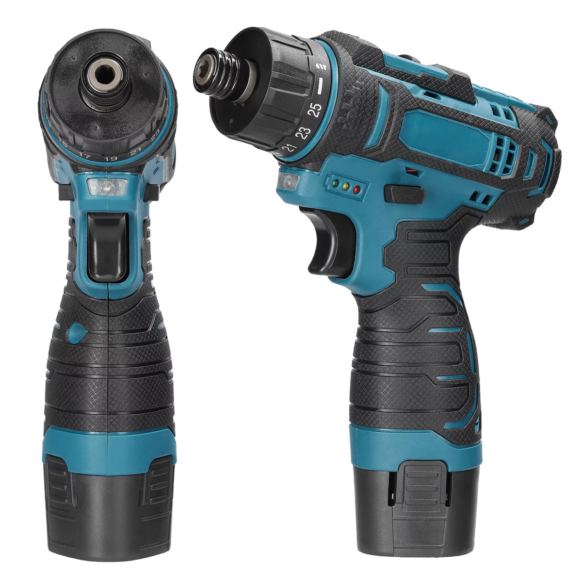 12 V Adjustable Torque 2 Speed Electric Screwdriver Kit J663568