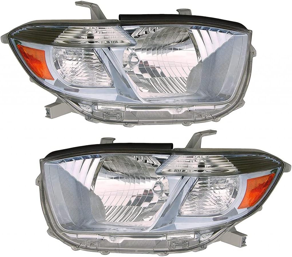 Headlight Assembly Pair for Toyota Highlander S652