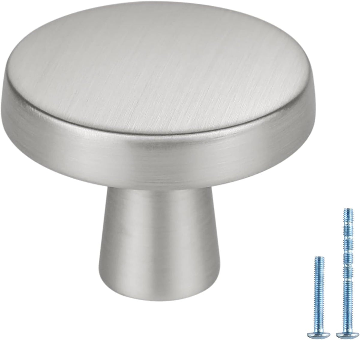 10 Pack Matte Black Mushroom Cabinet Knobs S8554
