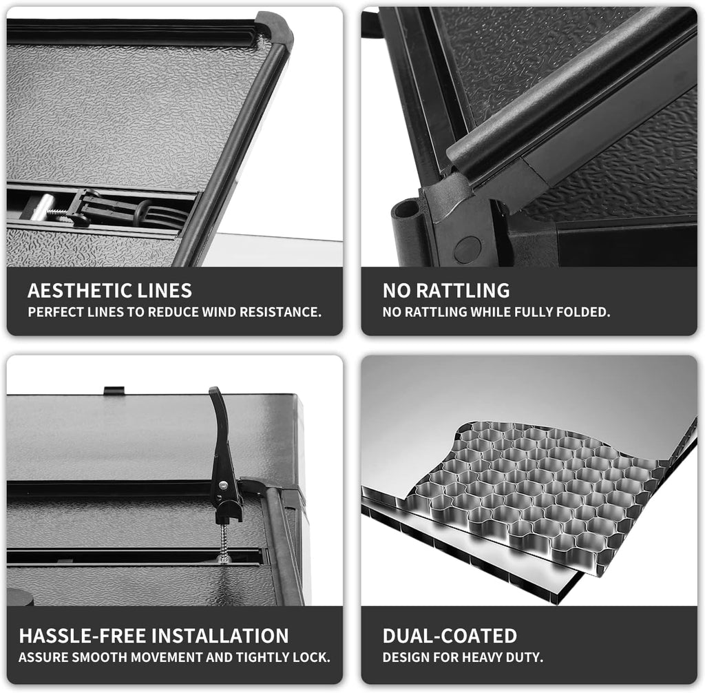 Hard Tri-Fold Truck Bed Tonneau Cover H64131