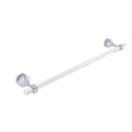 Satin Chrome 24 inch Shower Door Towel Bar Q8918