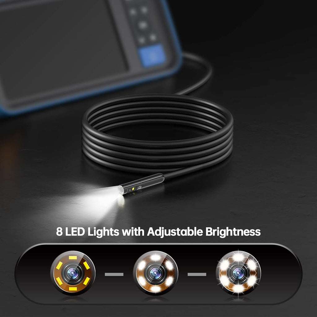 16.5ft HD Waterproof Snake Borescope Inspection Camera K972