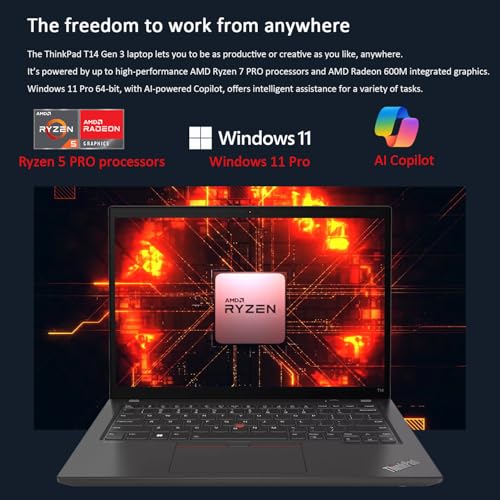 14" FHD+ Touchscreen Business Laptop with 16GB RAM, 1TB SSD, Backlit, Fingerprint, 1080p Webcam, Wi-Fi 6E, Win 11 Pro B9251