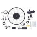 48V 1000W 700C 28"/29" Front/Rear Wheel Electric Bicycle Hub Kit with LCD Display & PAS K525