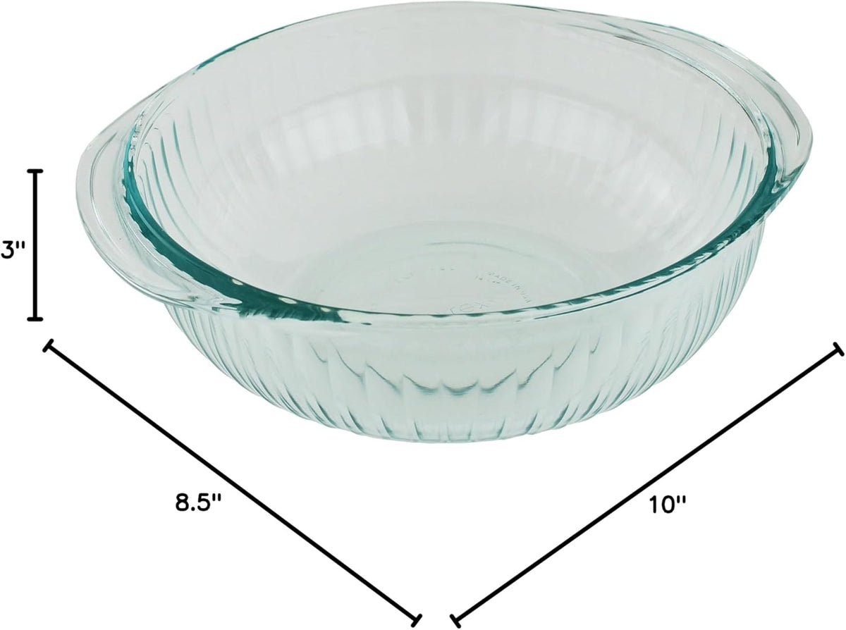 Clear 2-Qt Pyrex Serveware Bowl K69754