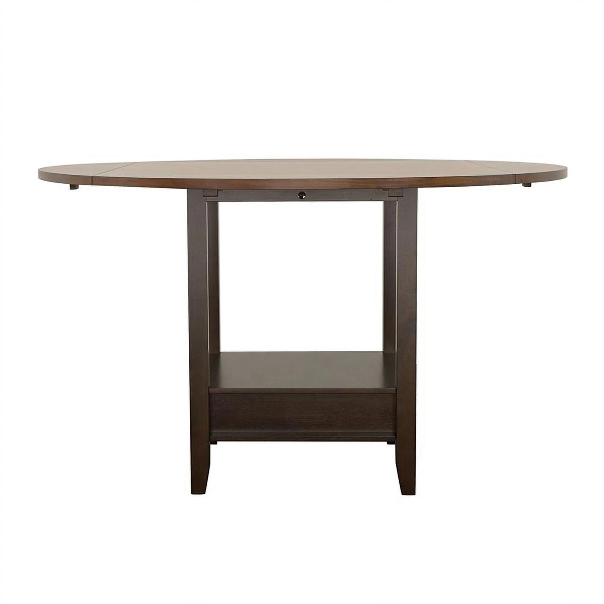 Wood Round Counter Height Drop Leaf Table K692