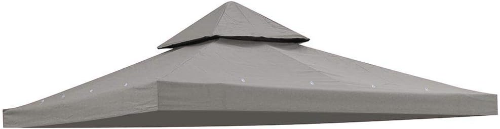 8'x8' Dark Green Gazebo Canopy Replacement Top Cover S74077