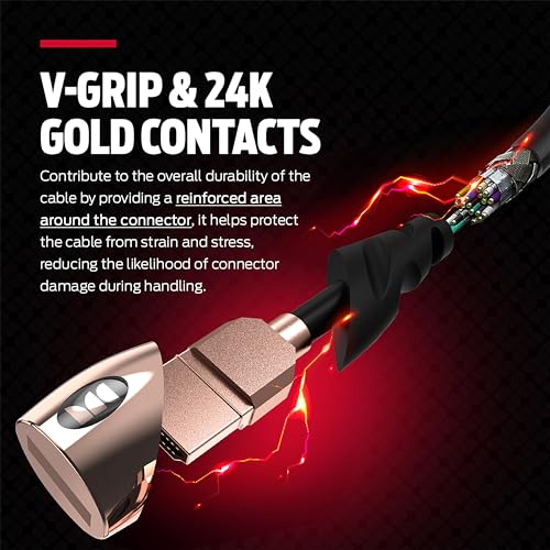 Rose Gold 4K Ultra HD HDMI Cable 6 FT U201531