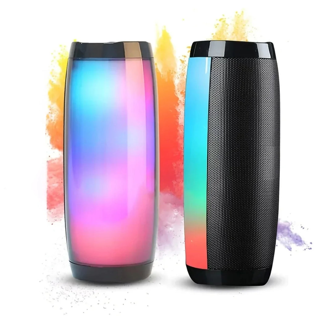 Waterproof Bluetooth 5.0 Portable Speaker with 7 LED Lights T770