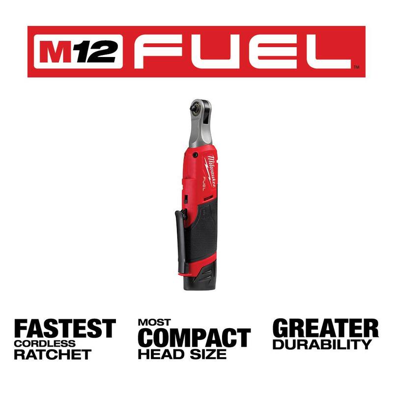 12V Lithium-Ion Brushless Cordless 1/4 in. Ratchet M97281