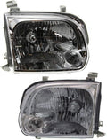 Headlight Assembly Pair for Toyota Sequoia 2005 2006 2007 T431989