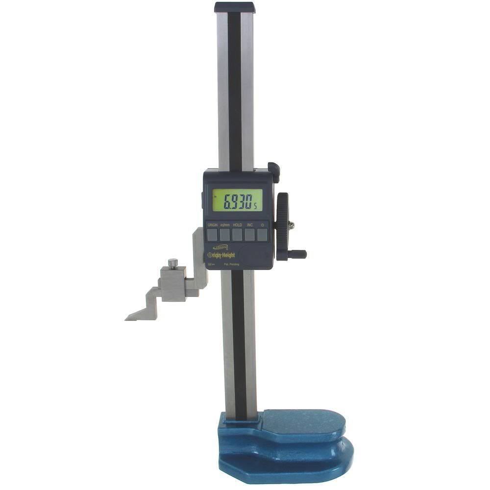 Digital Height Gauge 12" 300mm Electronic with Probe Attachment E5676