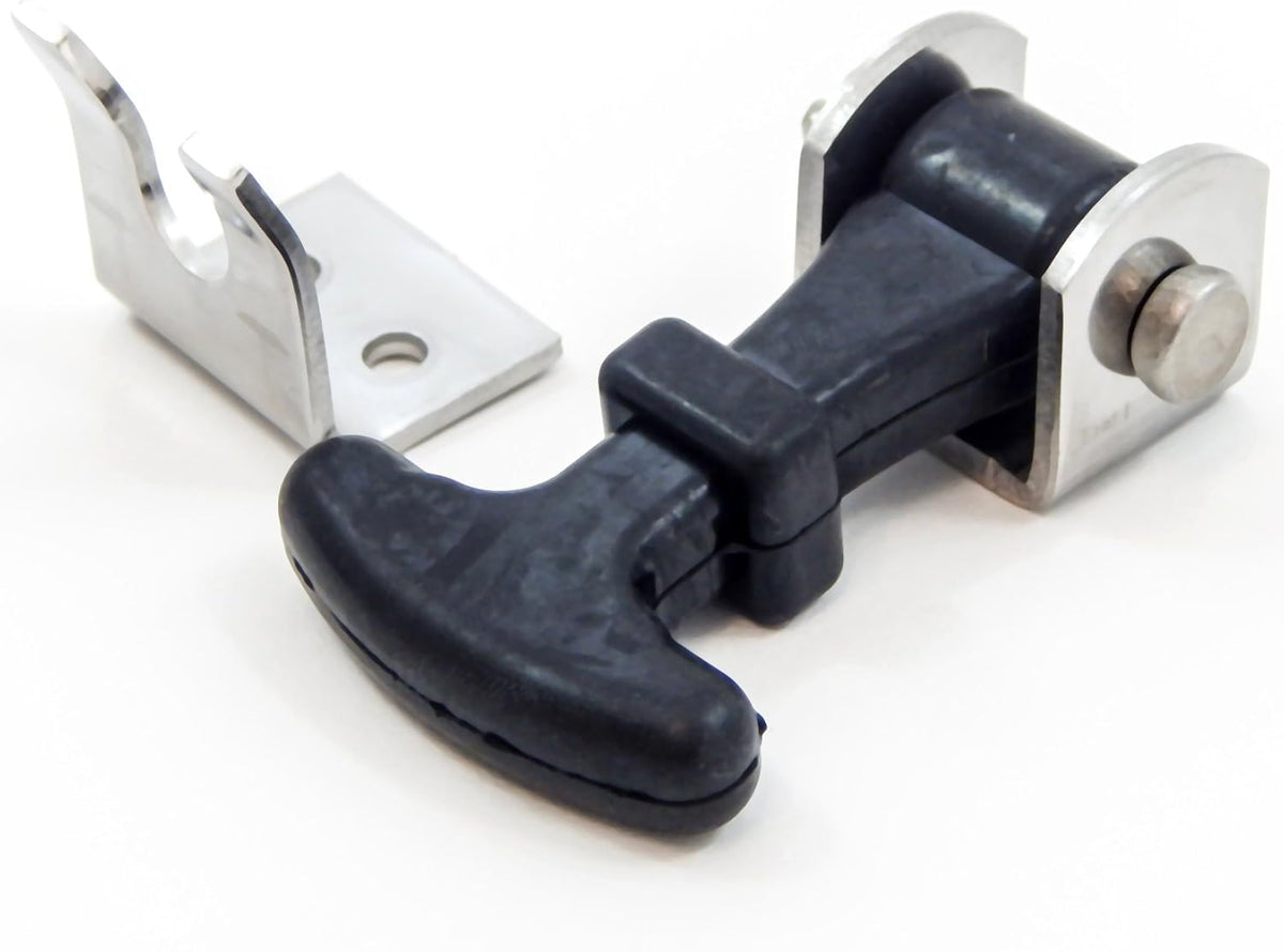 20 Piece Stainless Steel T Handle Latch Catch Hold-Down 2.5 Inch Draw Hardware Replacement L122