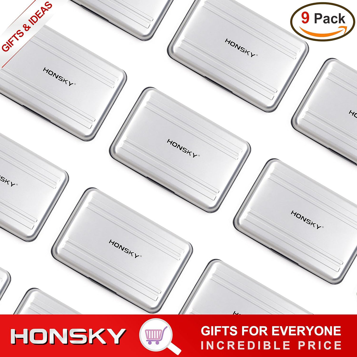 Aluminum Water Resistant Memory Card Carrying Case Organizer D5822