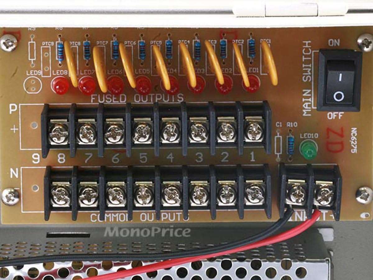 16 Channel CCTV Camera Power Supply 12VDC 10Amps A1291