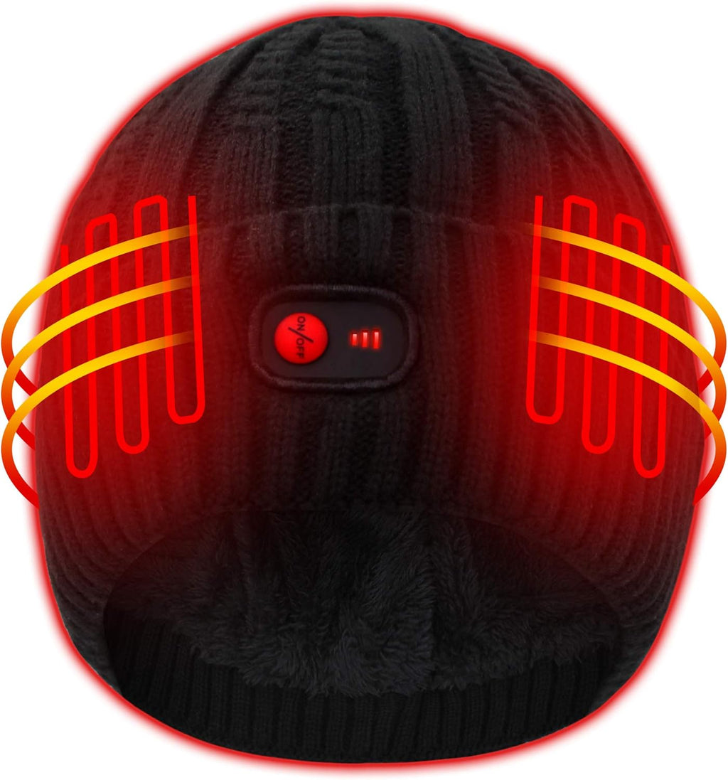 Heated Hat with Rechargeable Battery B8788