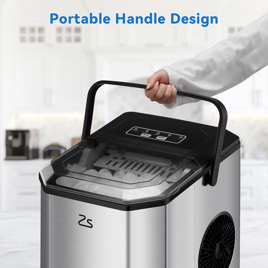 Countertop Ice Maker Self-Cleaning Bullet Ice J4428