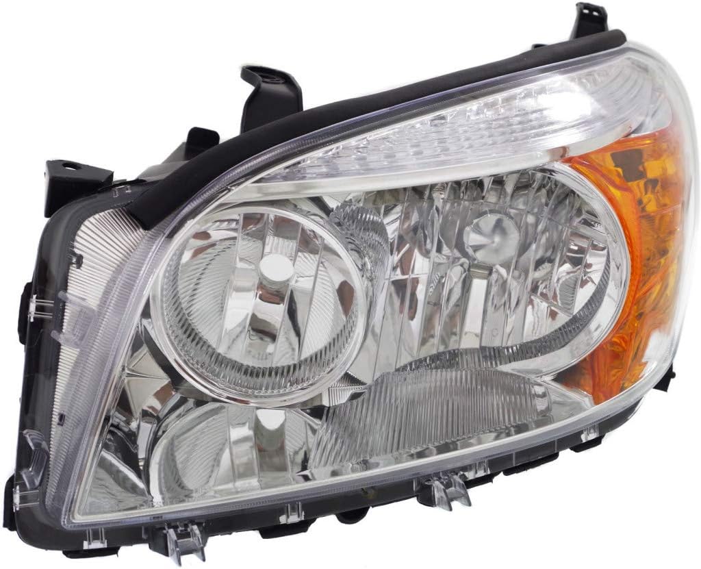 Chrome Headlight Pair for 2006 2007 2008 Toyota RAV4 R206