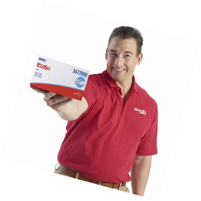 1/4 Fold White Wipers, 11 x 23, 100/Box, 9/Carton Y374663