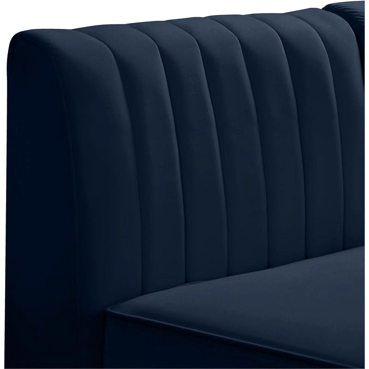 Navy Velvet Corner Chair S303911