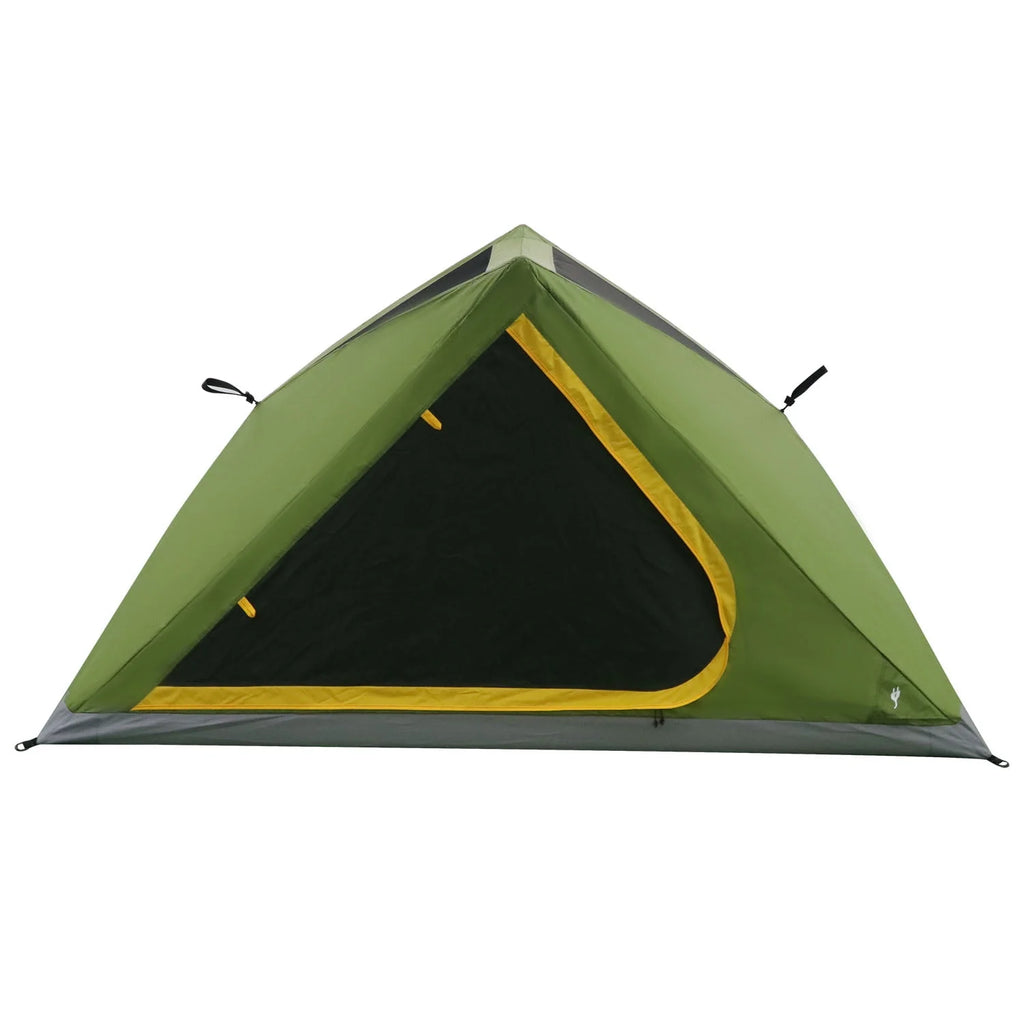 2-Person Pop up Instant Hub Tent, Green, 7.5 lbs I754