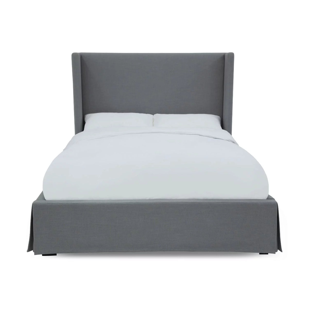 Queen Upholstered Storage Panel Bed T5961
