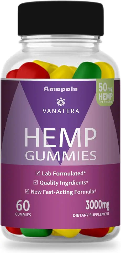 Hemp Gummies 60 Gummies S9949